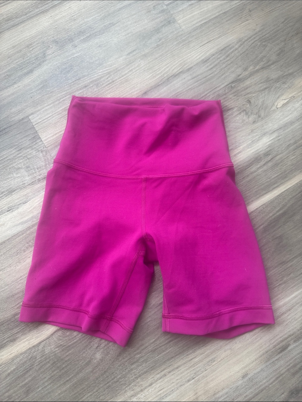 lululemon athletica High-Waist Magenta Bike Shorts